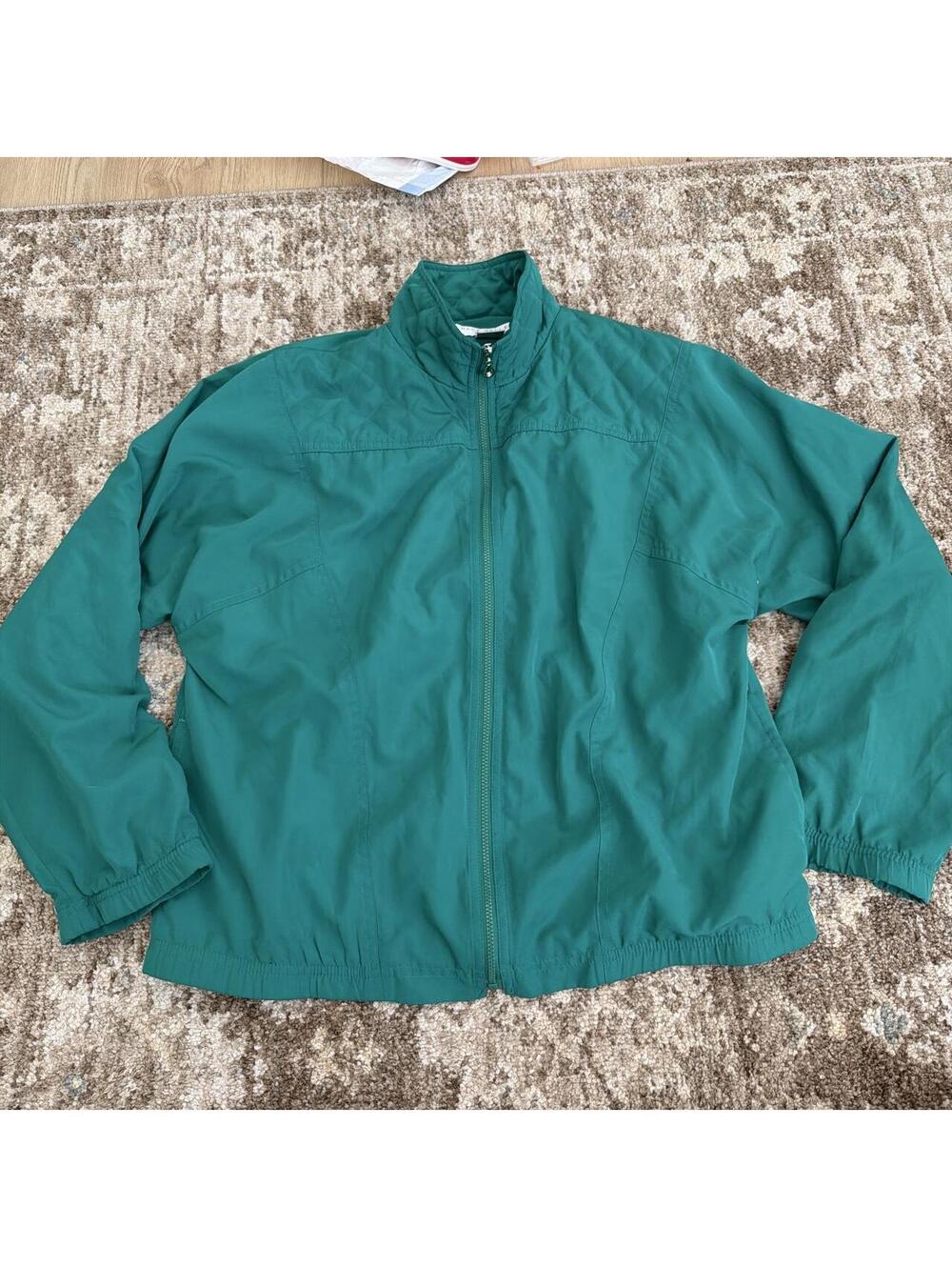 Vintage green jacket Napa valley petite small
